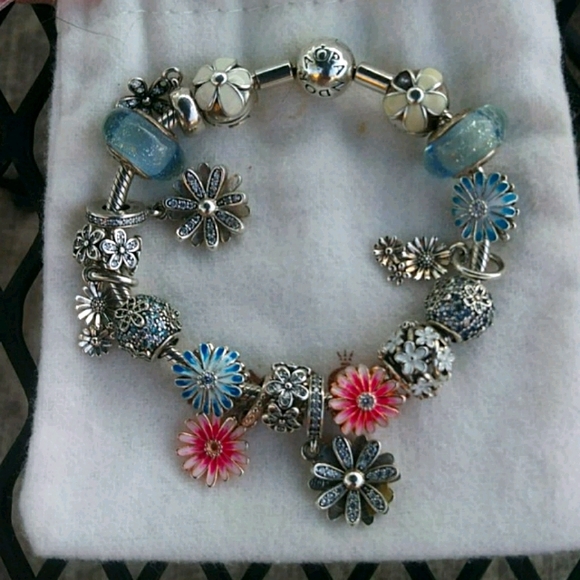 READ.. New and used pandora charms SELLING altogether now. No spacers - Picture 1 of 5